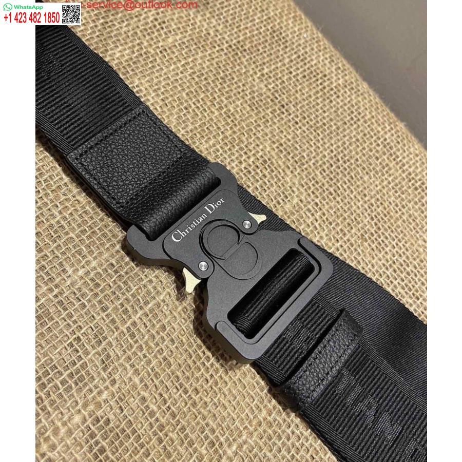 Replika Dior M0446 Satteltasche Dior Kalbsledertasche Schwarz