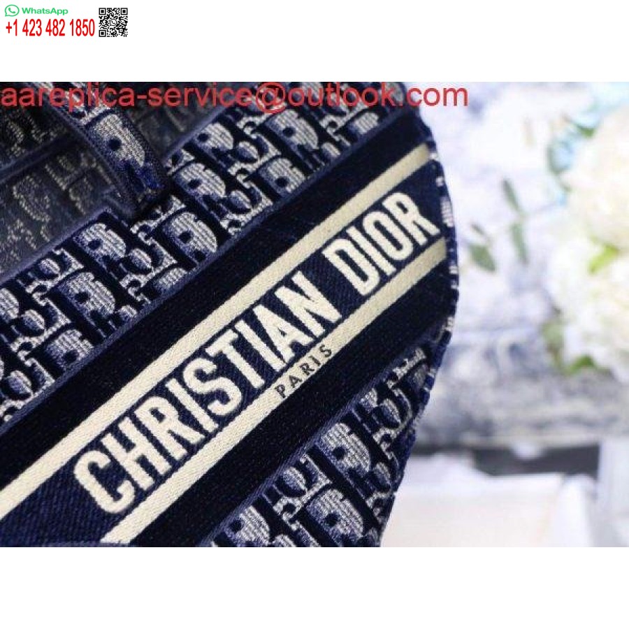 Replika Dior M0446 Dior Torba Za Sedlo Plavi Dior Kosi Vez