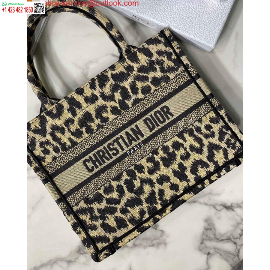 Replica Dior M1265 Liten Bok Väska Beige Multicolor Mizza Broderi