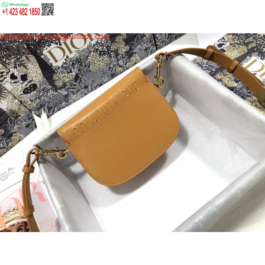 نسخة طبق الأصل من Dior M9317 حقيبة كروس صغيرة من Dior Bobby مصنوعة من جلد العجل