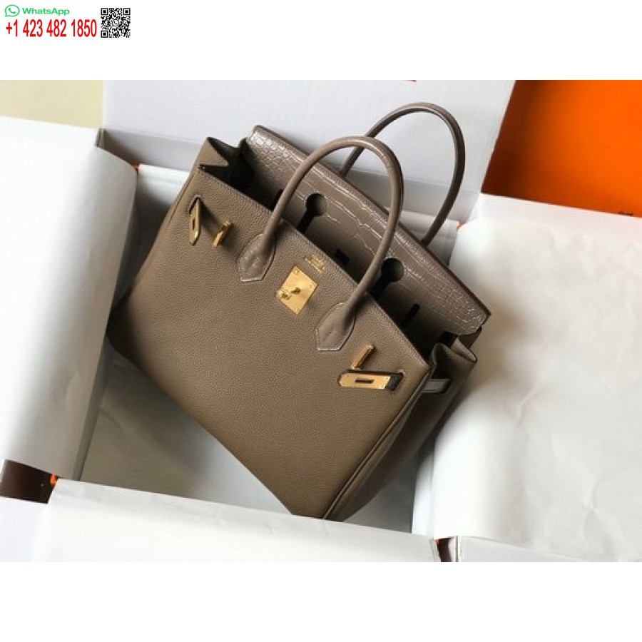 Réplica De Bolsos Hermes Birkin Diseñador Bolso De Mano Hermes Cuero Togo 28330