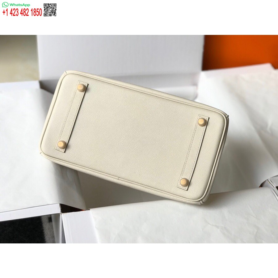 Replika Hermes Birkin Dizajnerske Velike Torbe Od Epsom Kože 28355 Bijela