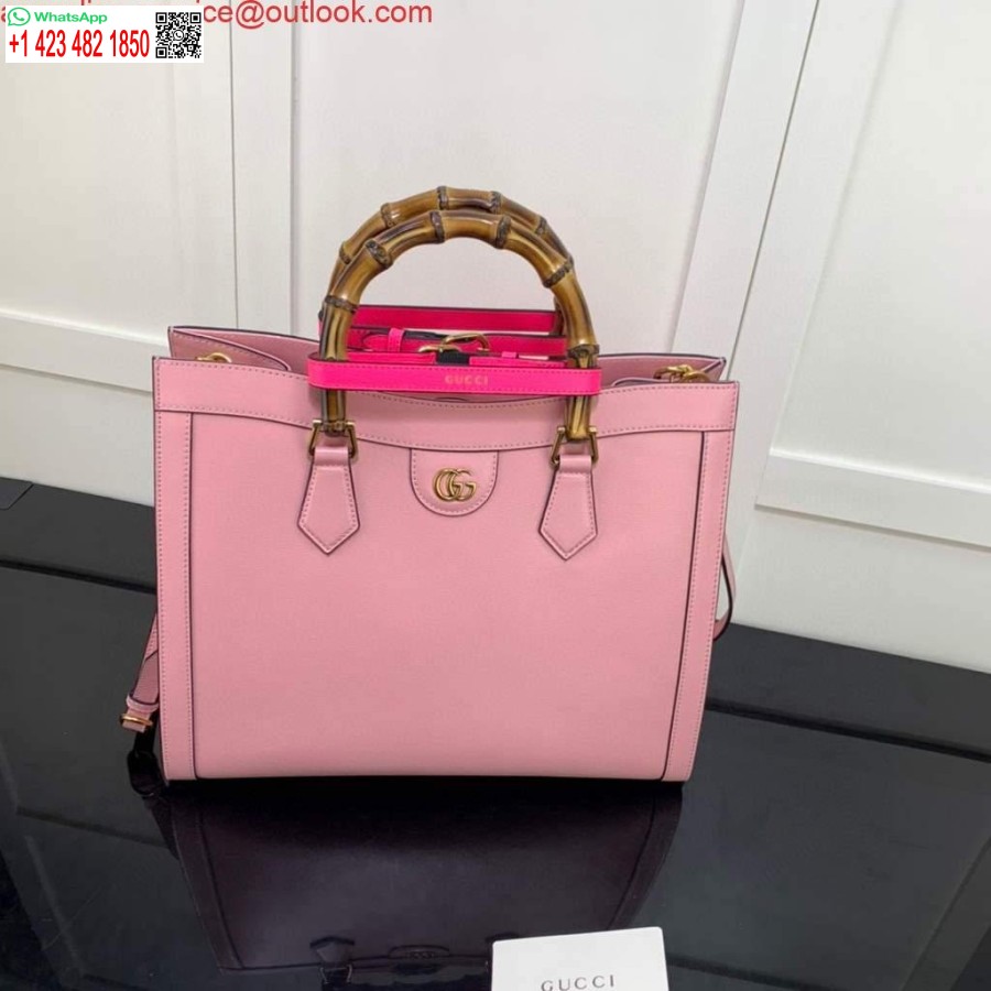 Replica Gucci Diana Borsa Tote Media Gucci 655658 Rosa