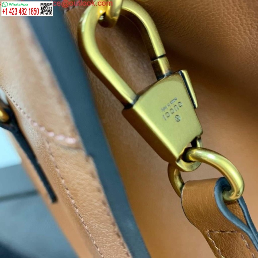 Réplica Bolsa Gucci Diana Média Gucci 655658 Marrom