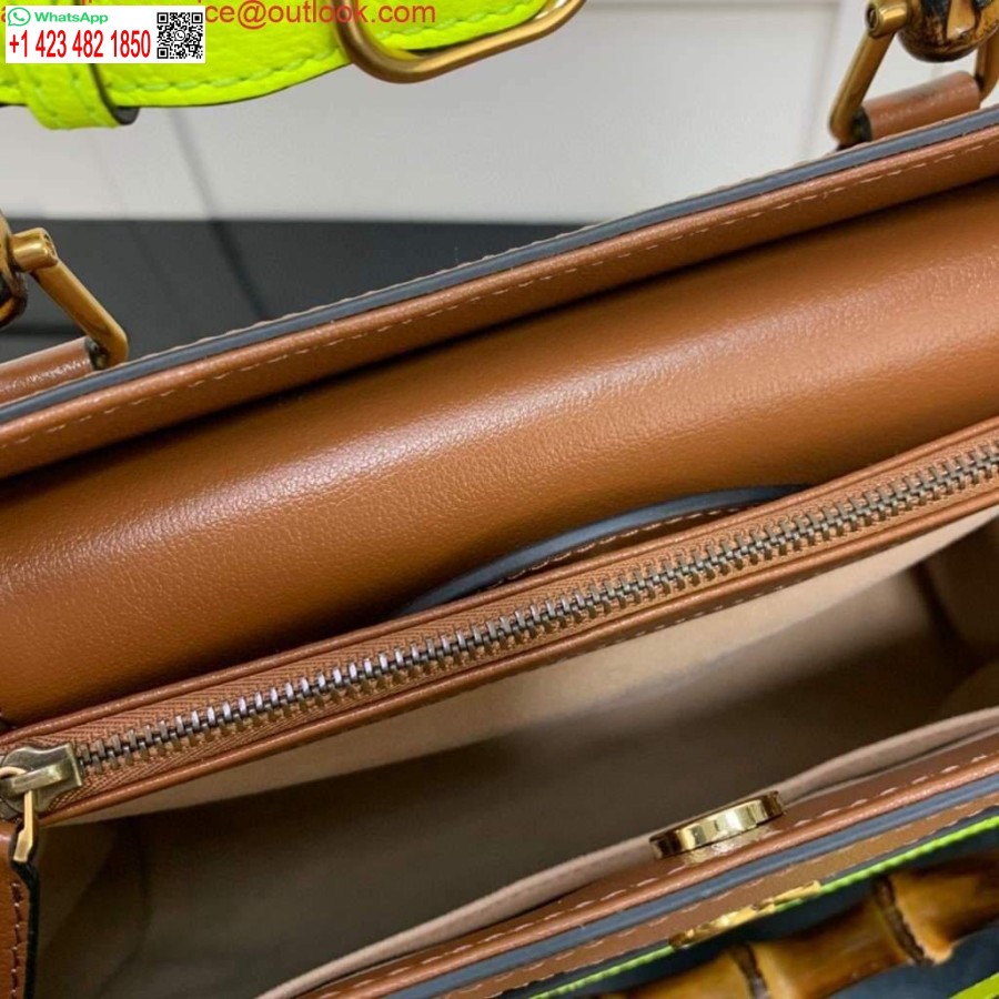 Réplica Bolsa Gucci Diana Média Gucci 655658 Marrom
