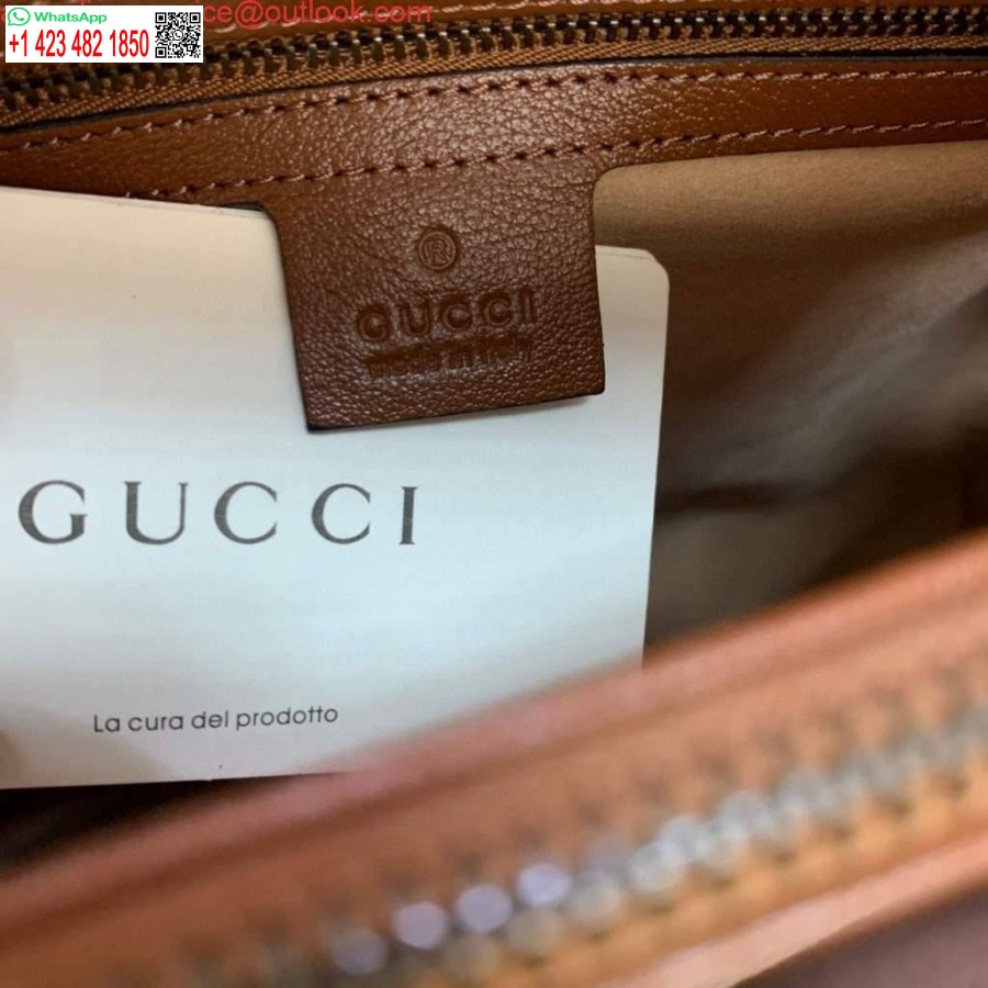 Réplica Bolsa Gucci Diana Média Gucci 655658 Marrom