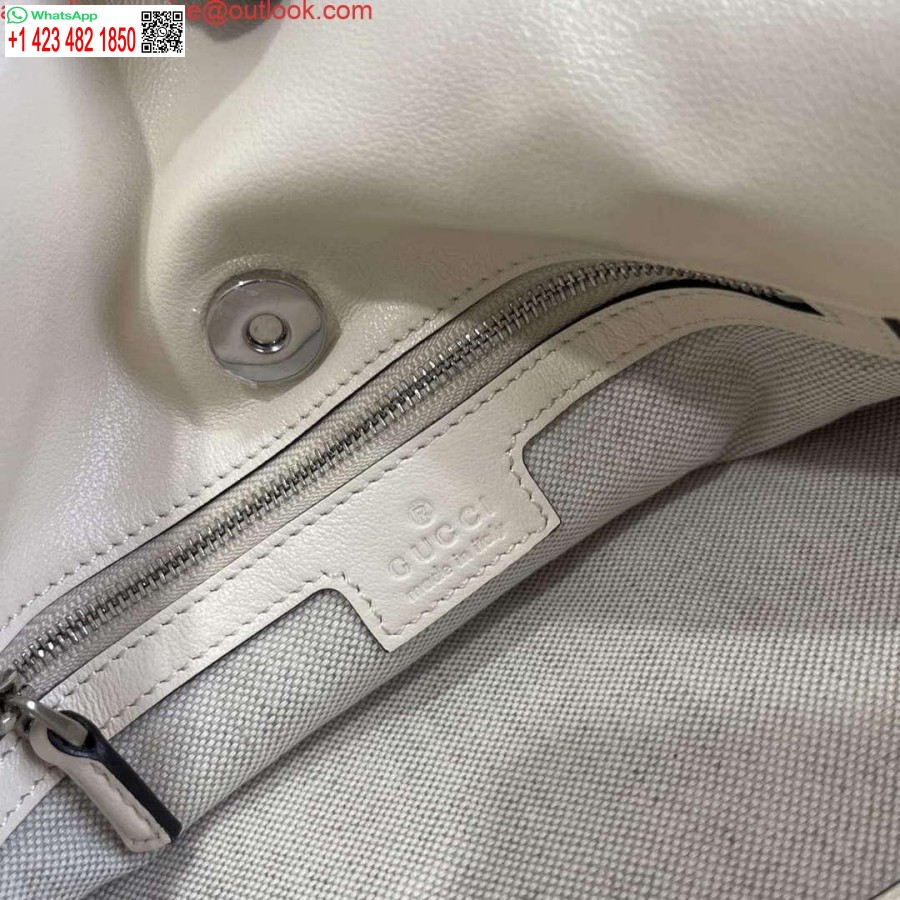 ρεπλίκα Gucci 751518 Gucci Blondie μικρή Tote Bag λευκή