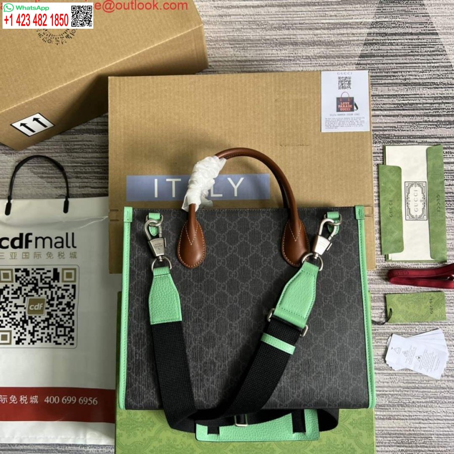 نسخة غوتشي 680956 رائعة حمل حقيبة صغيرة خضراء