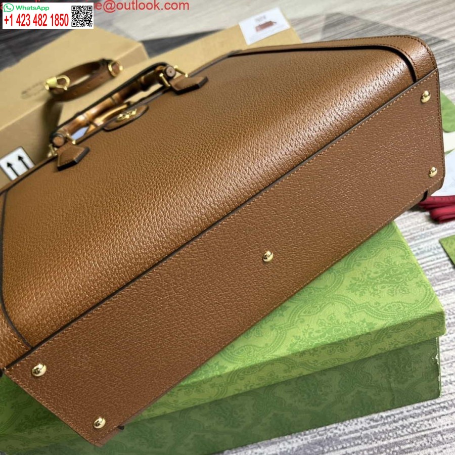 Replika Gucci 678842 Diana Medium Mulepose Brun