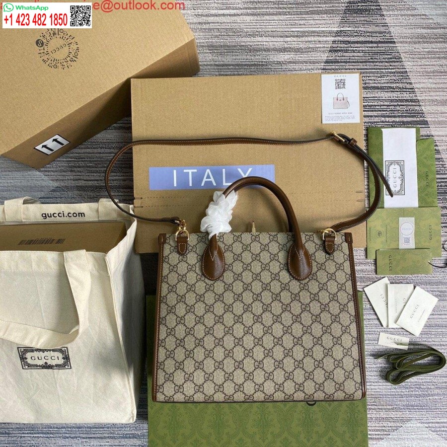 Replica Gucci 659983 Gg Väike Kandekott Pruun