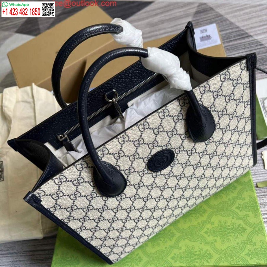Replica Gucci 659983 Borsa Tote Piccola Gg Nera