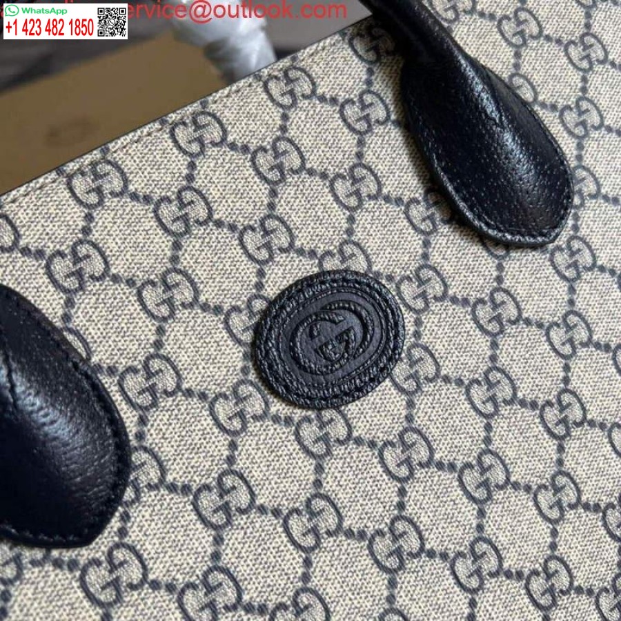 Replica Gucci 659983 Borsa Tote Piccola Gg Nera