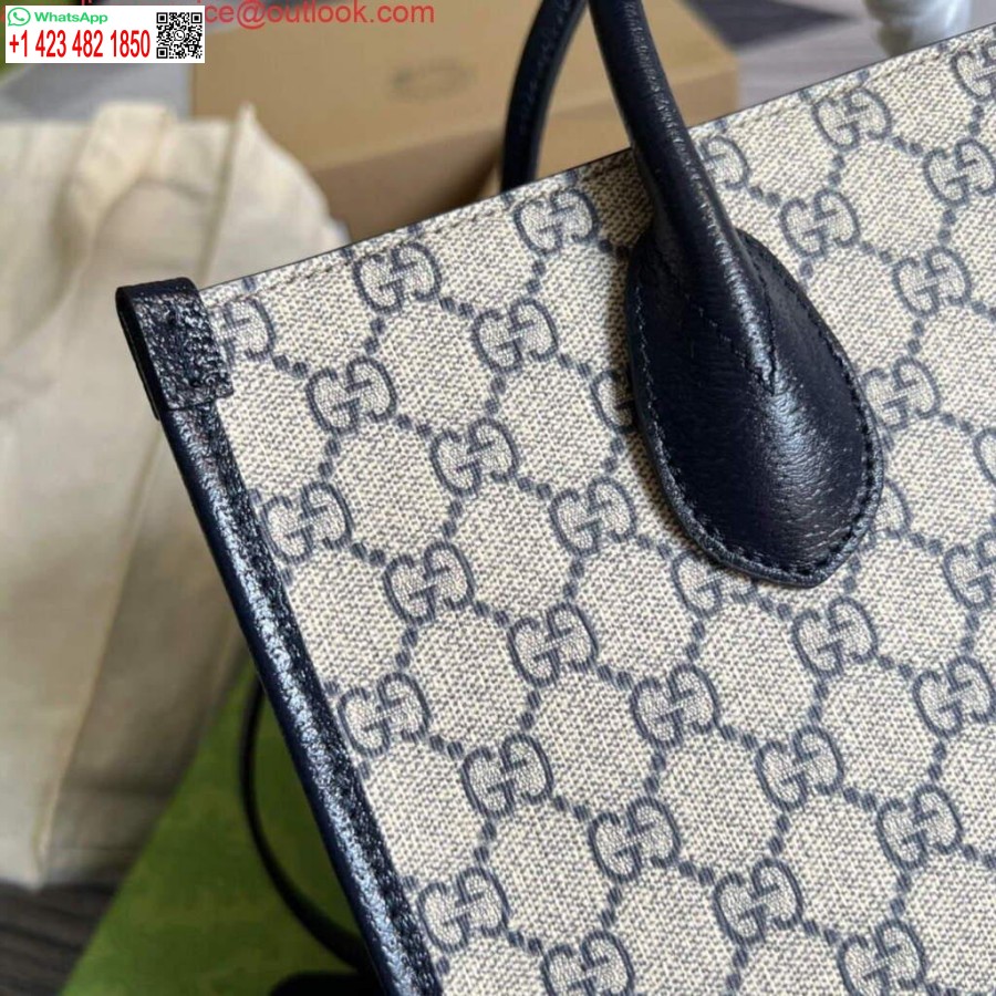 Replica Gucci 659983 Borsa Tote Piccola Gg Nera