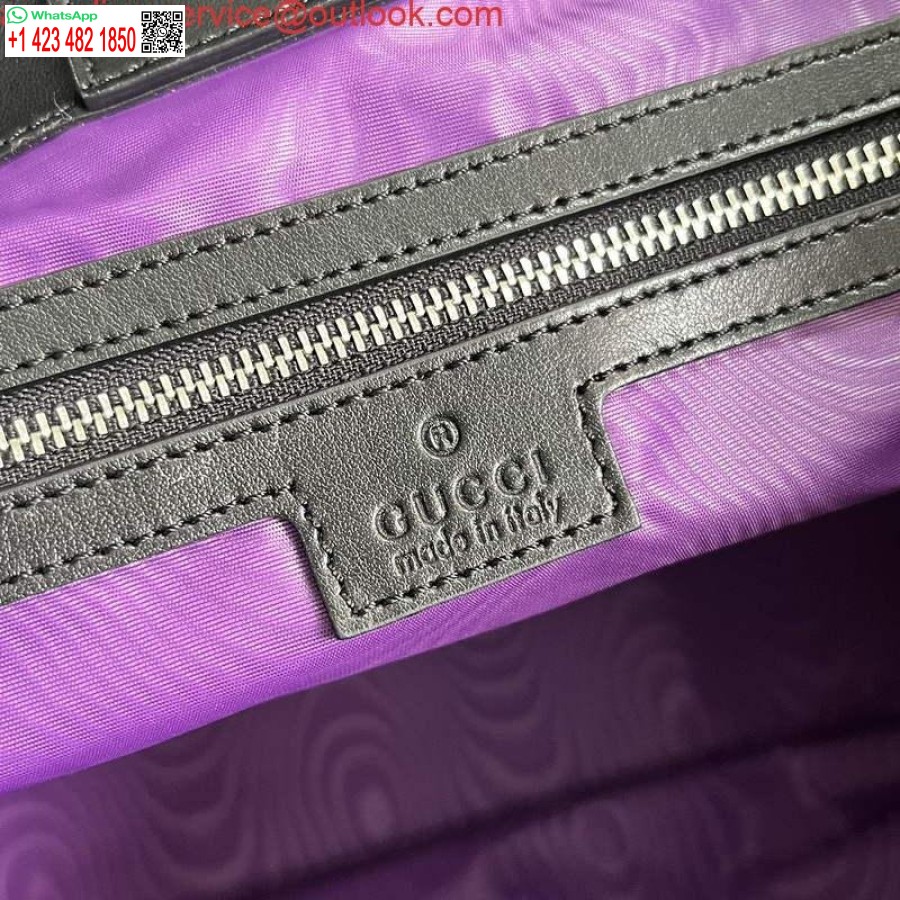 реплика Gucci 631685 Ophidia Gg средна черна чантичка