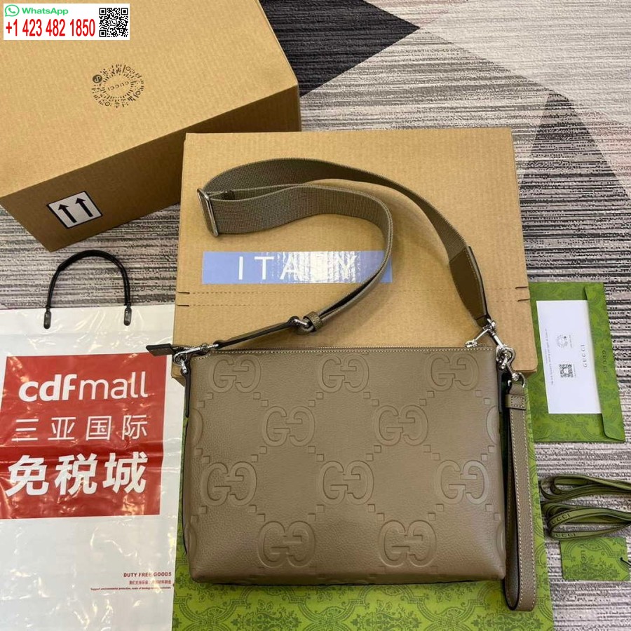 Replica Gucci 696009 Borsa A Tracolla Media Jumbo Gg Color Talpa