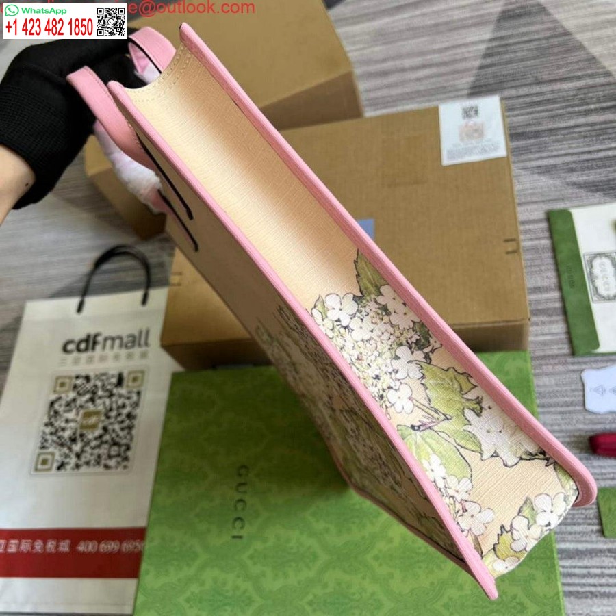 Replika Gucci 550763 Tas Jinjing Besar Bermotif Peri Anak Berwarna Pink