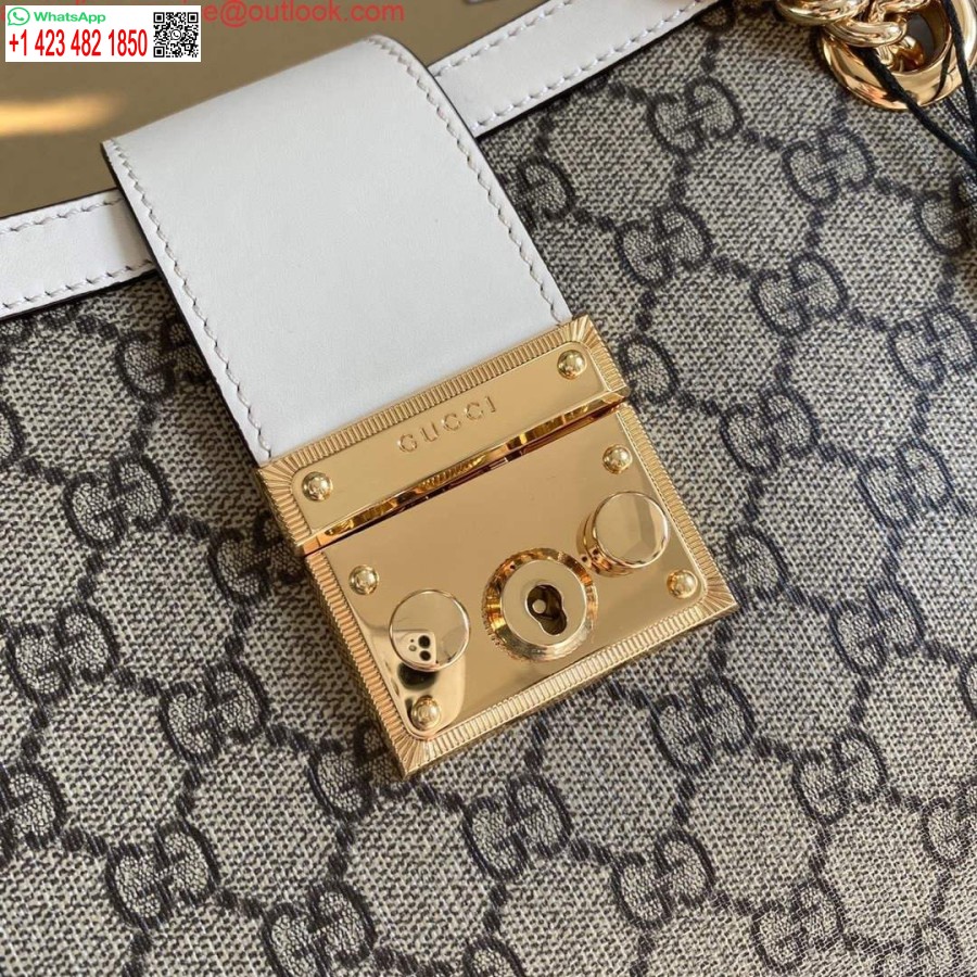 Replika Gucci 479197 Lokot Srednji Gg Torba Za Rame Bijela