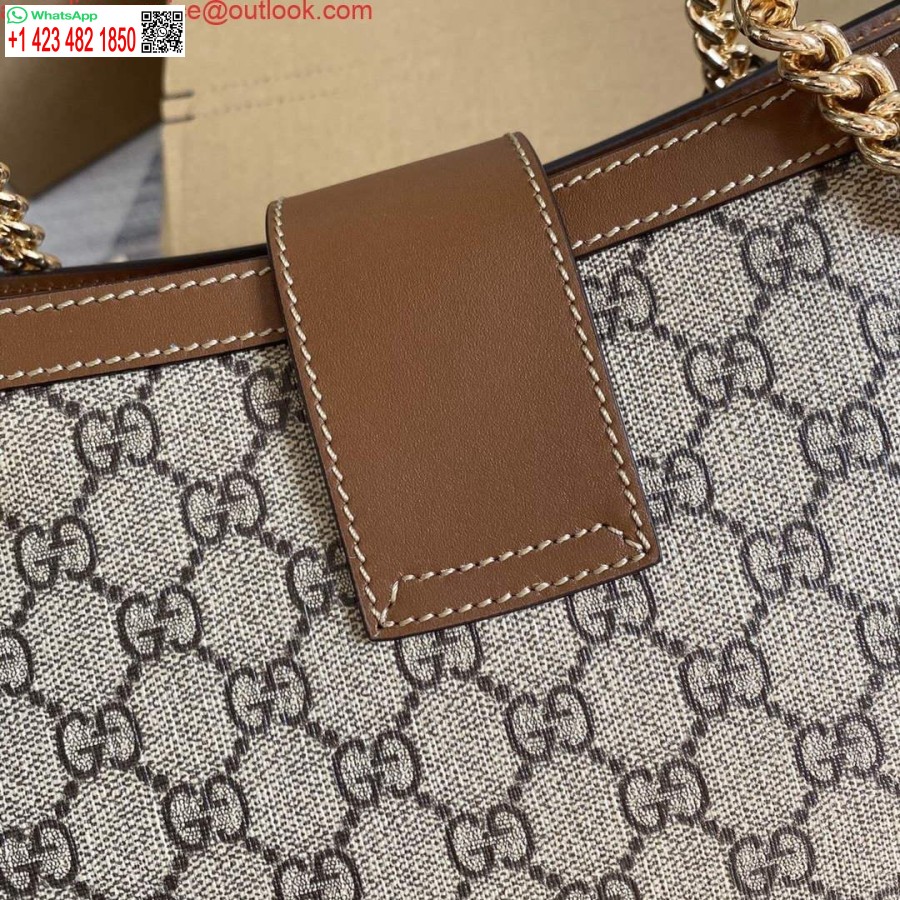 Replika Gucci 479197 Lokot Srednji Gg Torba Za Rame Smeđa