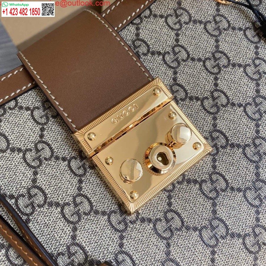 Replika Gucci 479197 Lokot Srednji Gg Torba Za Rame Smeđa