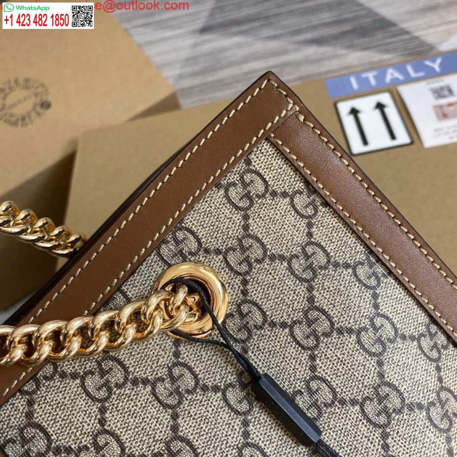 Replika Gucci 479197 Lokot Srednji Gg Torba Za Rame Smeđa