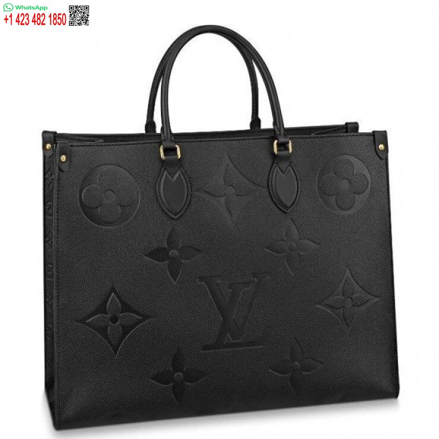 Réplica De Bolso Louis Vuitton Onthego Gm Monograma Empreinte Gigante M44925 Blv492