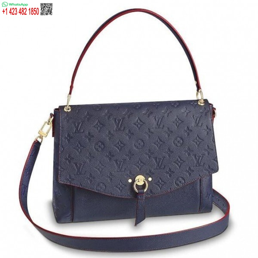 نسخة طبق الأصل من حقيبة لويس فويتون بلو بلانش Monogram Empreinte M43616 Blv536