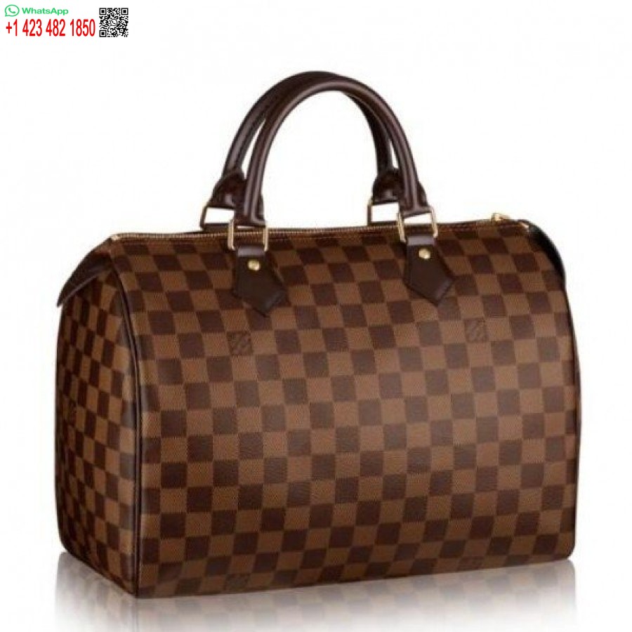 Réplica Louis Vuitton Speedy 30 Bolso Damier Ebene N41364 Blv112