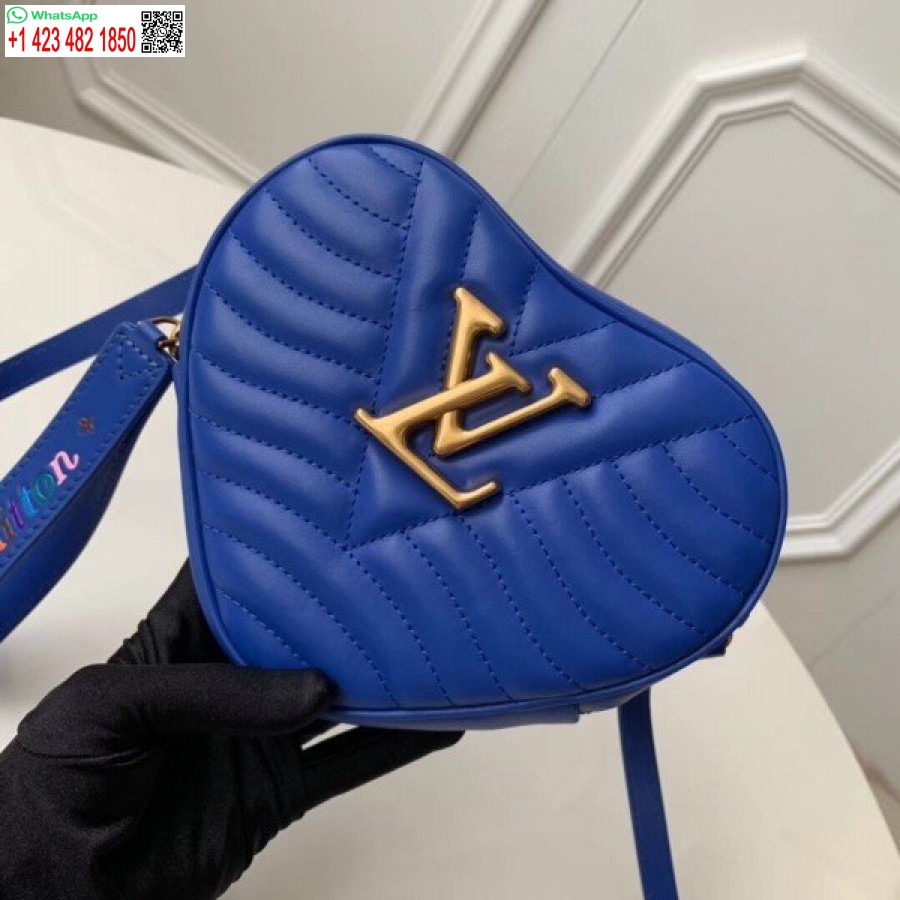 Replika Louis Vuitton New Wave Hjertetaske M55293 Blv636