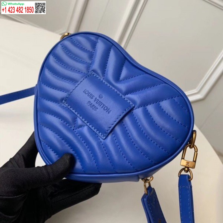 Replika Louis Vuitton New Wave Hjertetaske M55293 Blv636