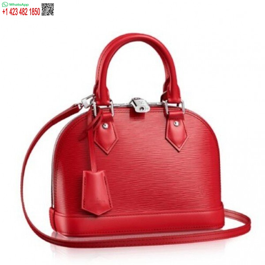 Replica Borsa Louis Vuitton Alma Bb In Pelle Epi Rossa M40850 Blv182