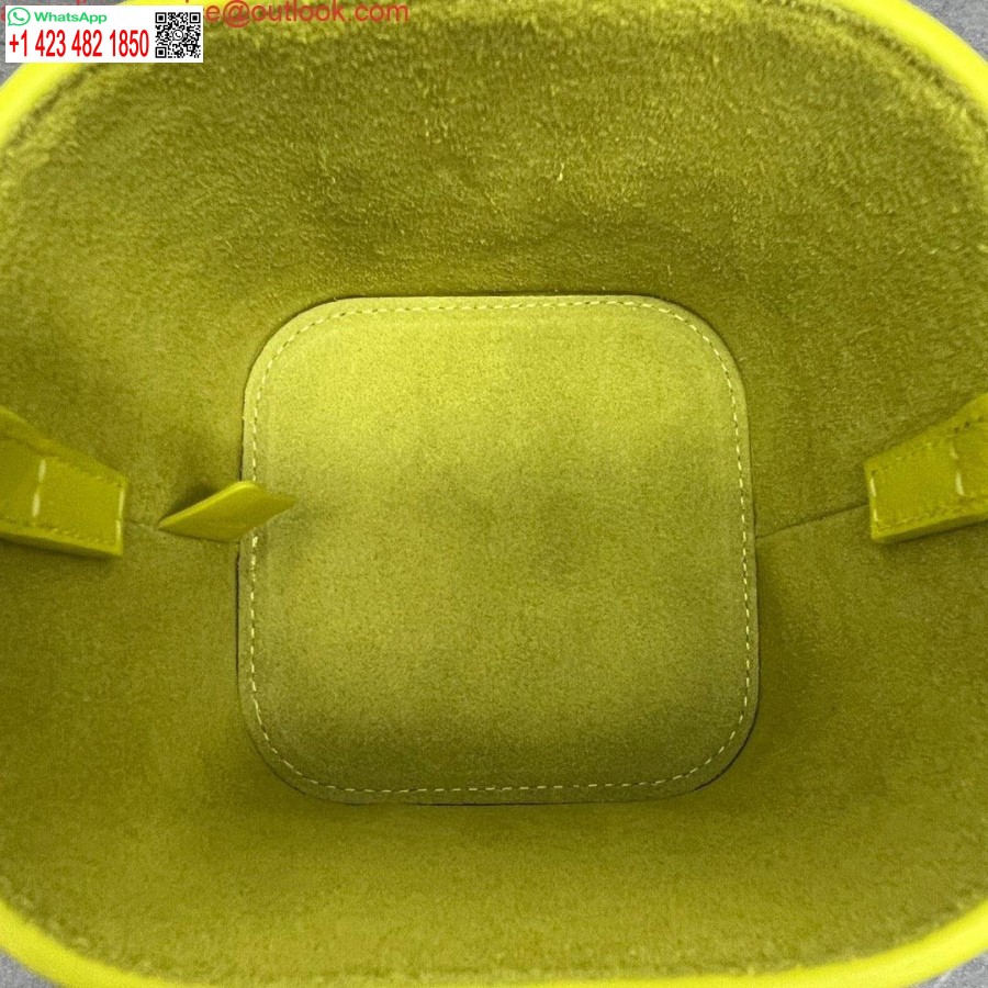 Replica Celine 199263 Piccola Scatola Cuir Triomphe In Pelle Di Vitello Liscia Gialla