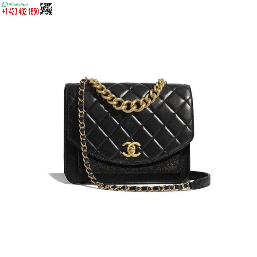 Replica Chanel Piccola Borsa Con Patta All'ingrosso Di Moda As0784