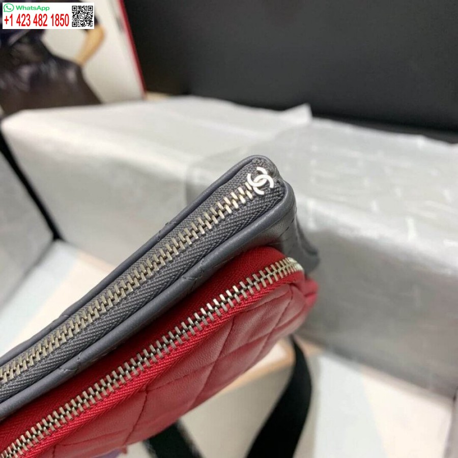 Replika Chanel Replika Kuzu Derisi Kılıfları Ve Aksesuarları En Iyi Ap1054 Gri. Pembe. Mor Ve Mor Açık Pembe