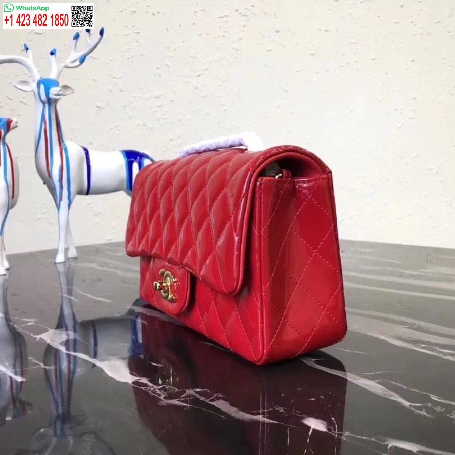 Replica Chanel Pantent Inspired Leather Wholesale 20Cm Classic Flap Bag 1116