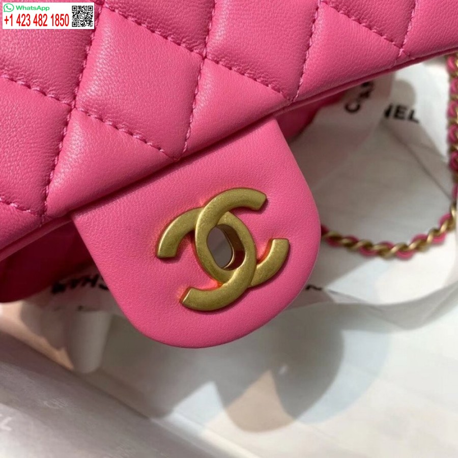 Replica Chanel High Lambskin Flap Fashion Bag As1787