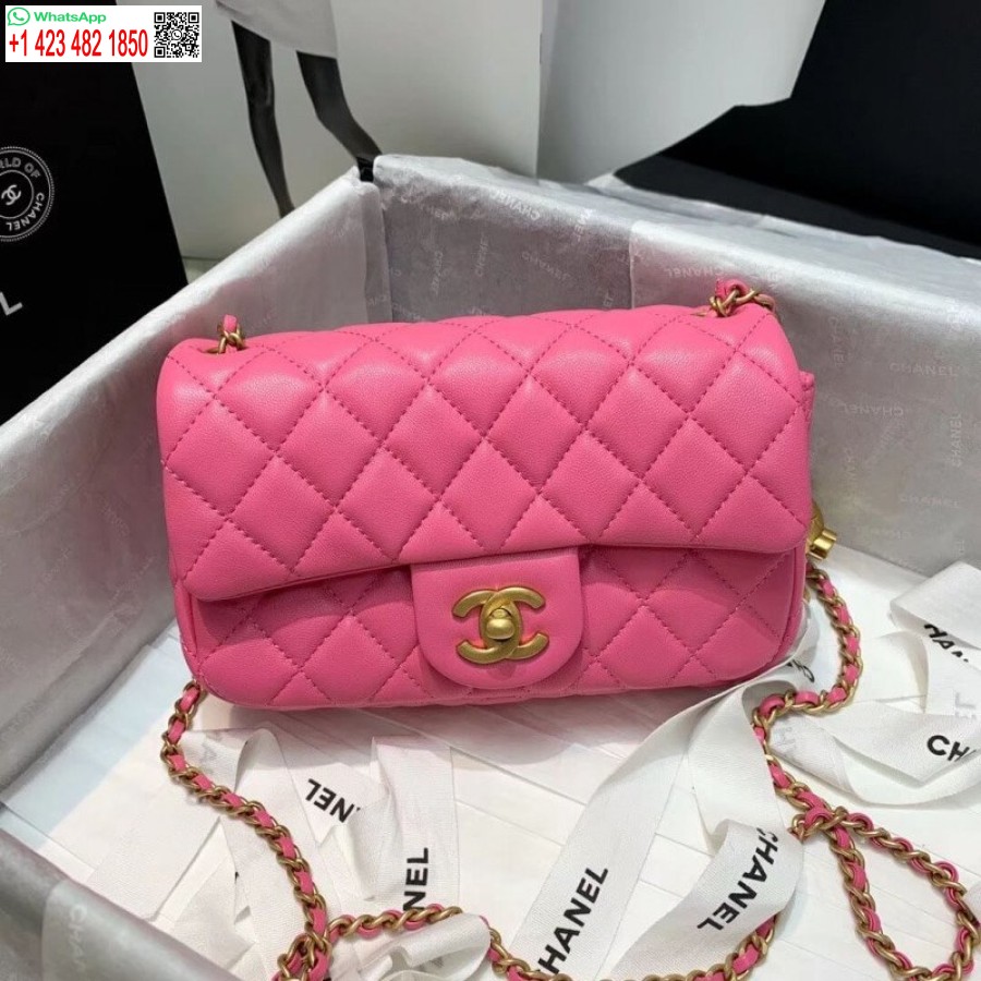 Replica Chanel High Lambskin Flap Fashion Bag As1787