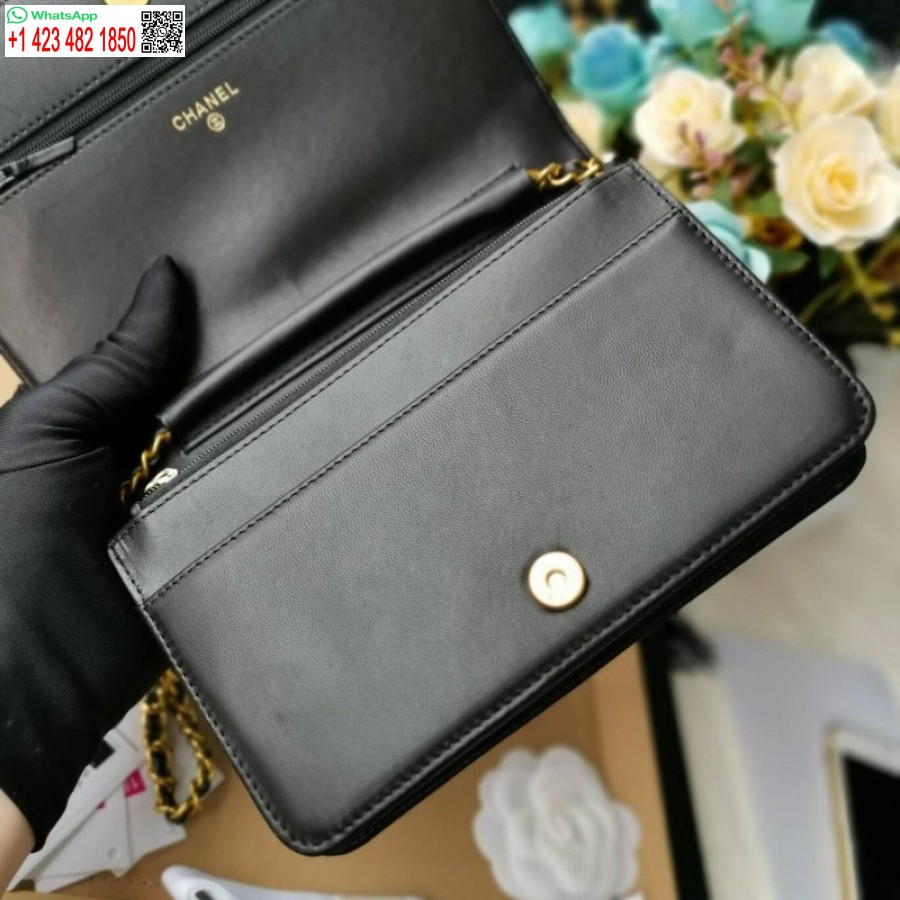 Réplique Chanel Meilleur Sac à Chaîne Leboy Woc En Cuir D'agneau Pas Cher 80287
