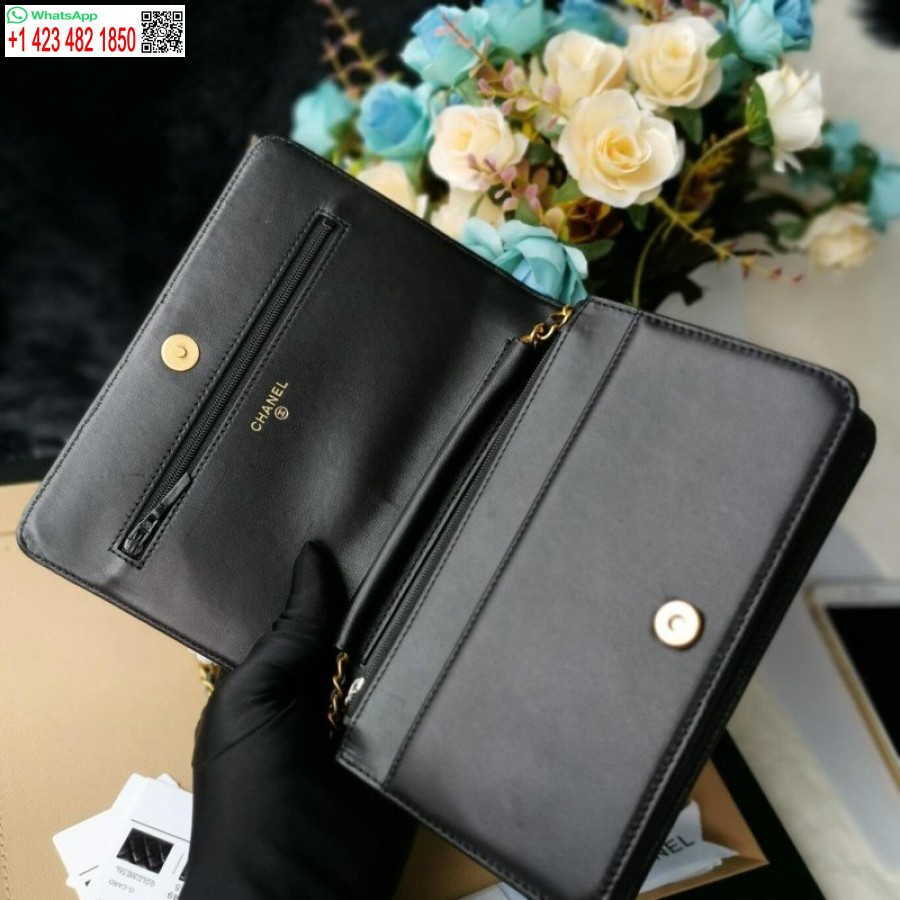 Réplique Chanel Meilleur Sac à Chaîne Leboy Woc En Cuir D'agneau Pas Cher 80287