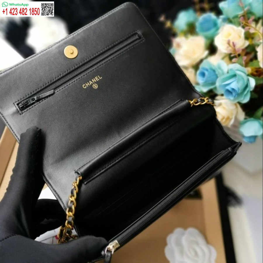 Réplique Chanel Meilleur Sac à Chaîne Leboy Woc En Cuir D'agneau Pas Cher 80287