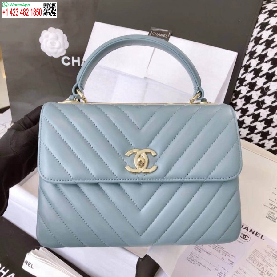 Replika Chanel Chevron Prešívané Zrkadlo 1:1 Inšpirované Malým Trendovým Ccm 25453