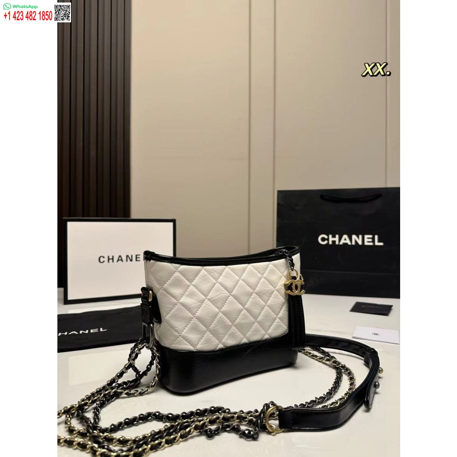 Replika Chanel Chanel-s Copy Gabrielle Malá špičková Taška Tulák A91810