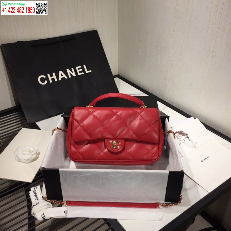 Borsa Con Patta Grande Chanel Replica All'ingrosso Con Manico As1115