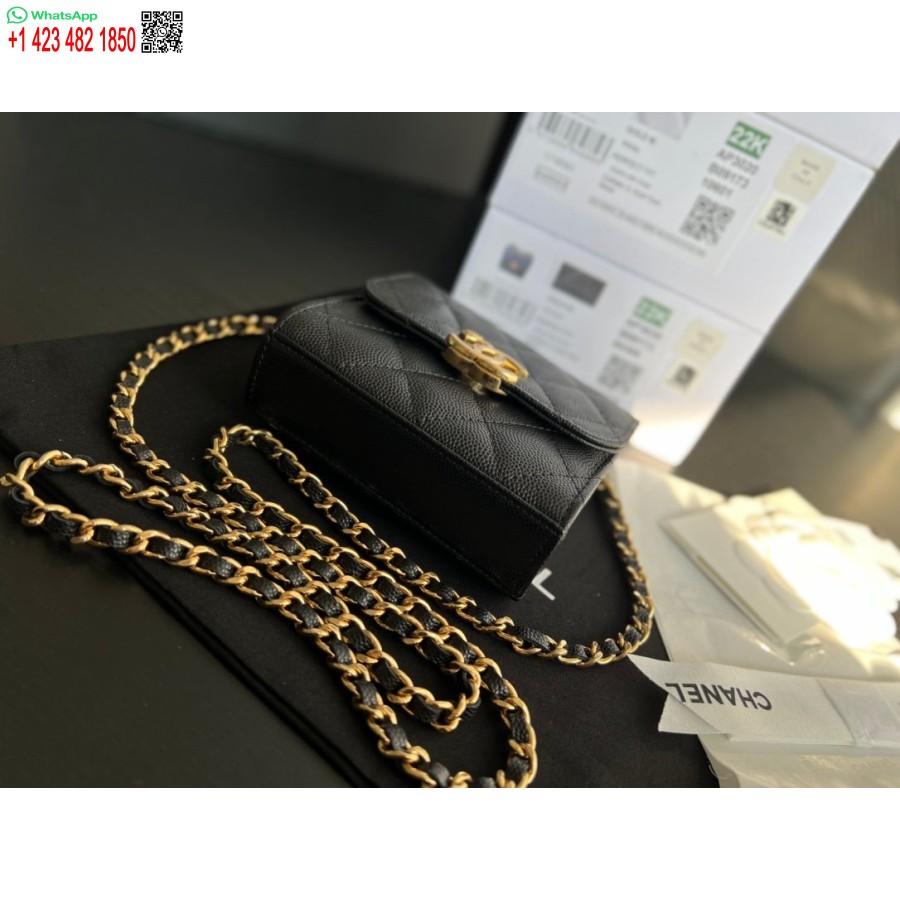 Réplica De Embreagem Chanel Imitação Com Corrente Perfeita