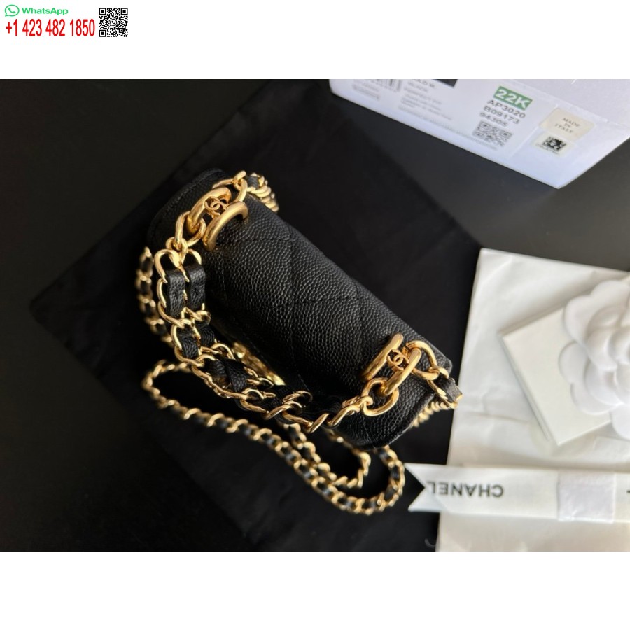 Réplica De Embreagem Chanel Imitação Com Corrente Perfeita