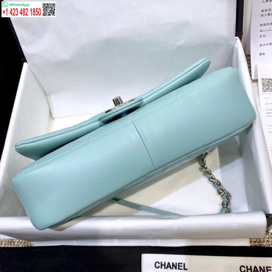 Bolsa Com Aba Chanel Réplica De Alta Qualidade Com Grande Corrente Bicolor Fashion As1353