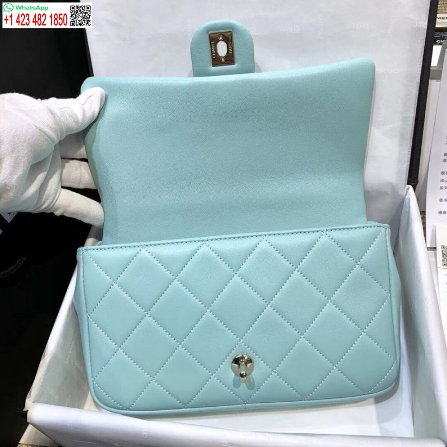 Bolsa Com Aba Chanel Réplica De Alta Qualidade Com Grande Corrente Bicolor Fashion As1353