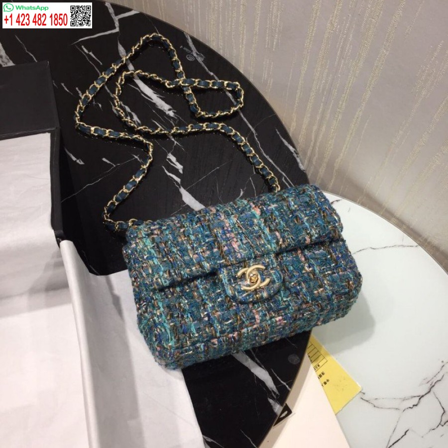 ρεπλίκα Chanel Tweed Mini Flap Uk τσάντα χονδρικής A69900