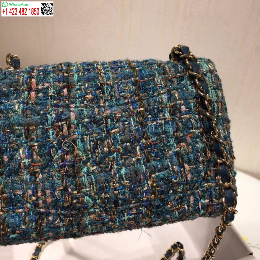 ρεπλίκα Chanel Tweed Mini Flap Uk τσάντα χονδρικής A69900