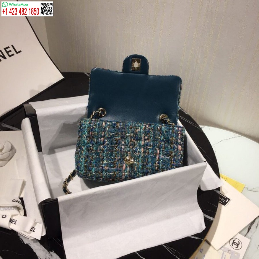 ρεπλίκα Chanel Tweed Mini Flap Uk τσάντα χονδρικής A69900