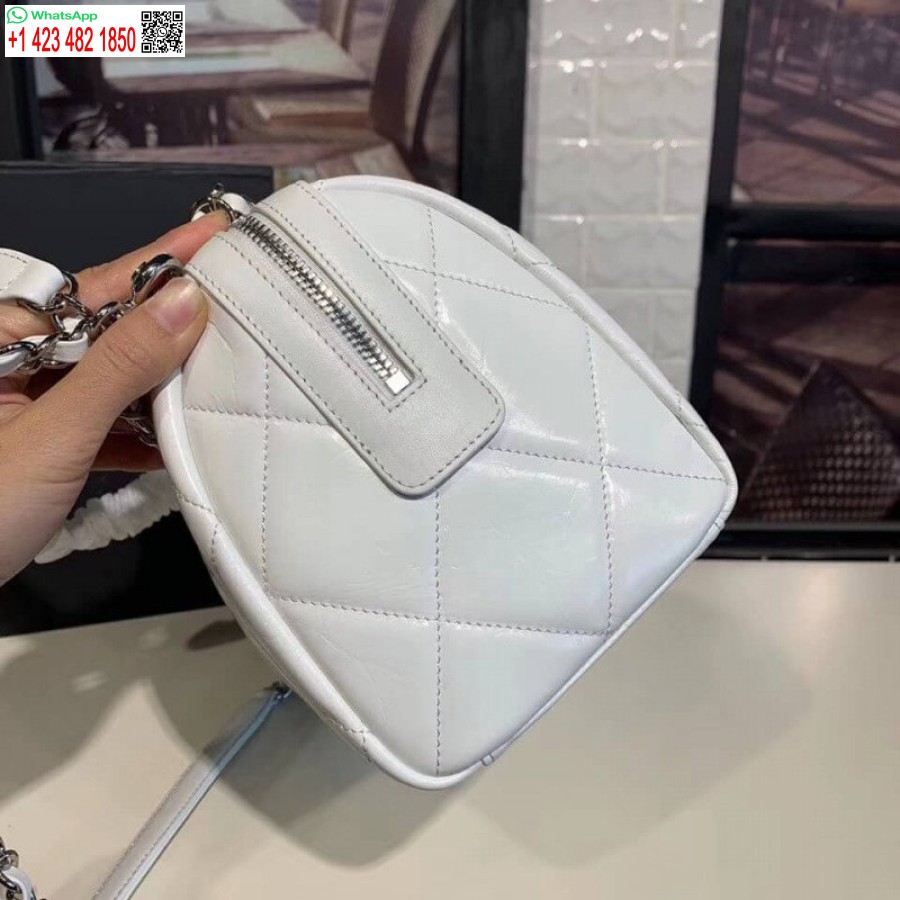 レプリカ シャネル スモール ボーリング ファッション バッグ カーフスキン 高級 As1321